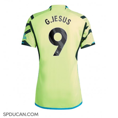 Muški Nogometni Dres Arsenal Gabriel Jesus #9 Gostujuci 2023-24 Kratak Rukav